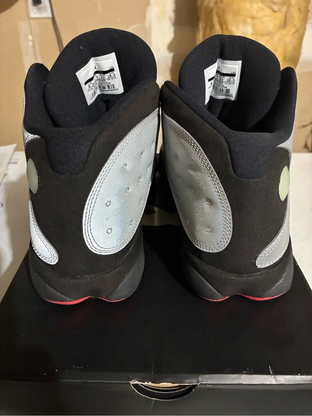 Jordan reflective silver